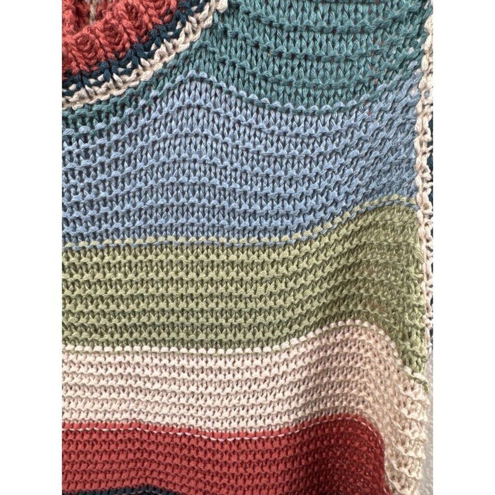 NWOT! POL Striped Sleeveless Sweater Top – Relaxed Fit - Picture 5 of 8